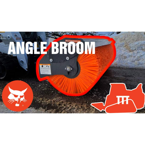 Snow Removal Made Easy Operating the Bobcat Angle Broom Bobcat Company Europe