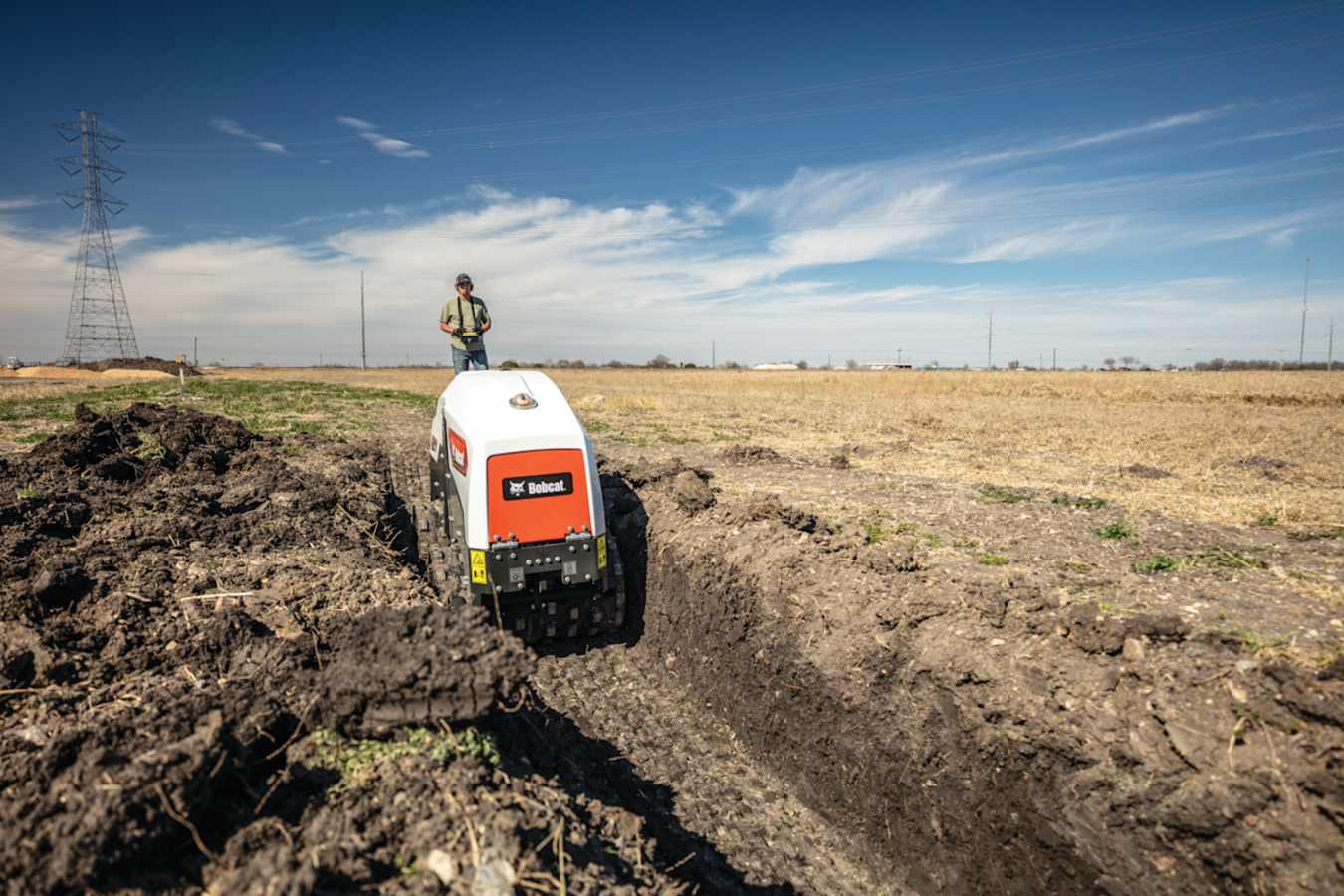 Bobcat TR75 Trench Roller, photo 2 of 3
