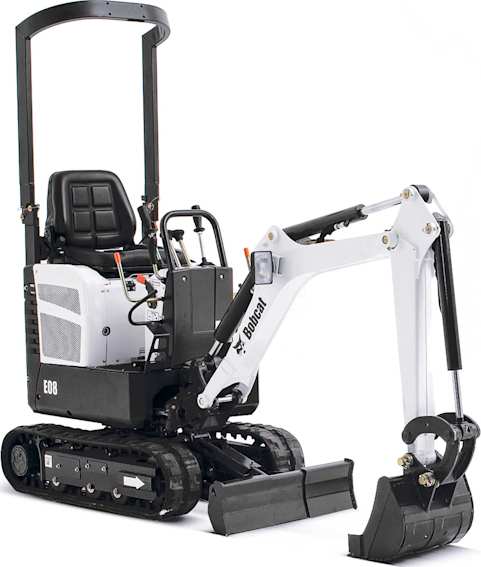 Miniekskavaator E08