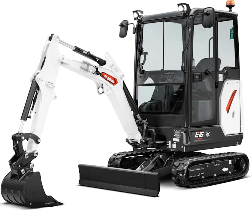 Miniekskavaator E16, R2-Series