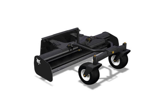 Bobcat box blade attachment. 