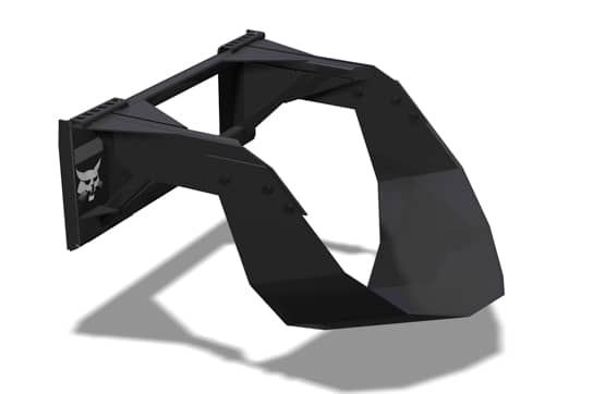 Bobcat digger attachment.