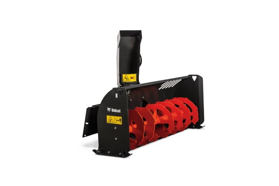 Bobcat snowblower attachment. 