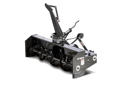 Bobcat 3-point snowblower tractor implement. 