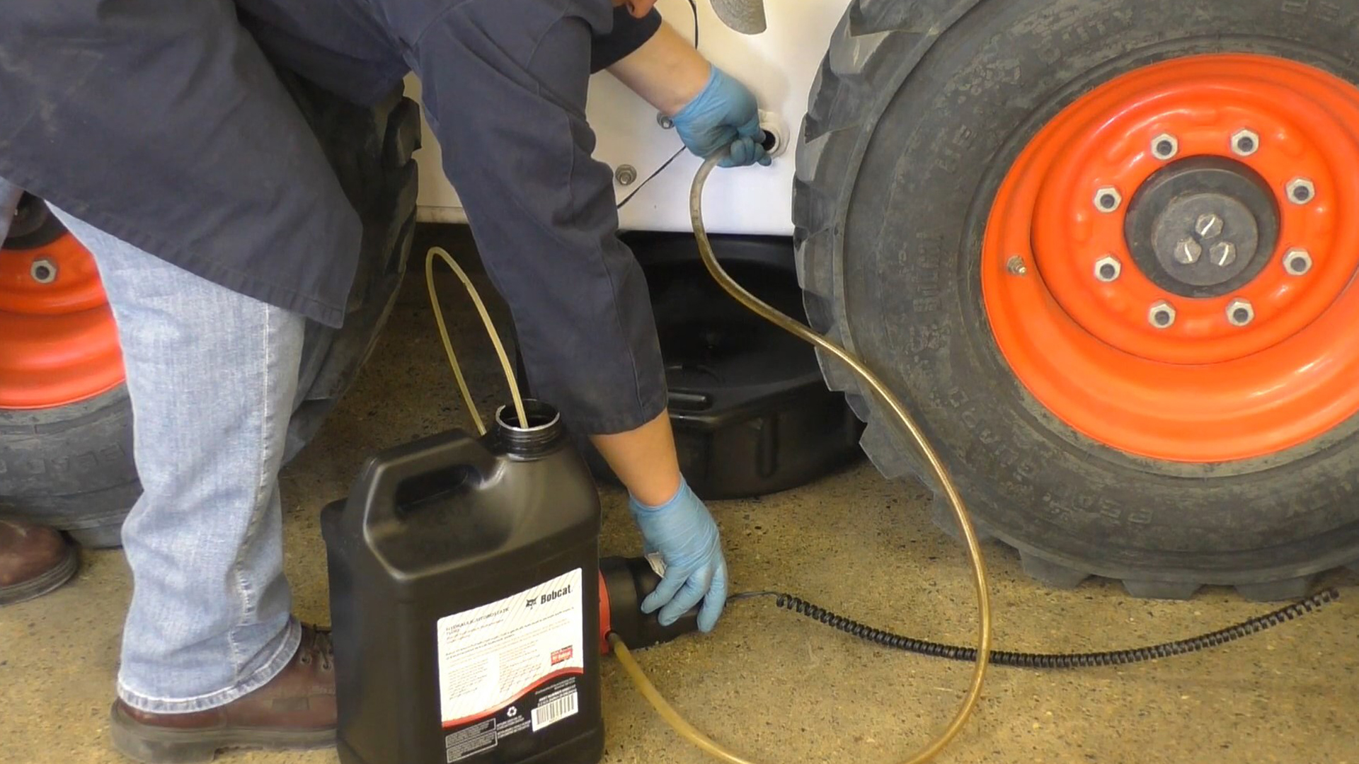 How To Check & Replace Chaincase Fluid on Bobcat SkidSteer Loaders