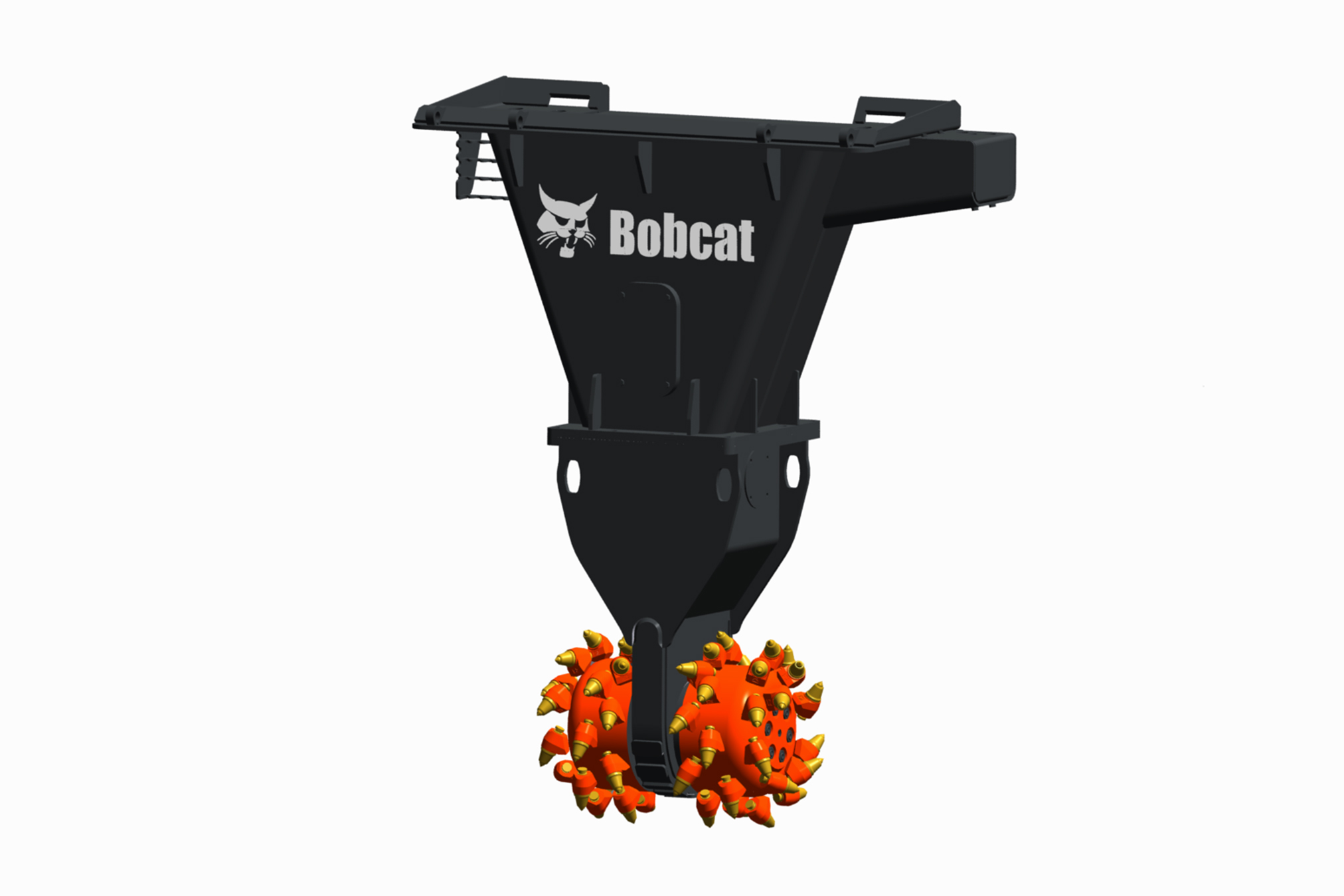 Excavator Rock & Concrete Grinder Attachment