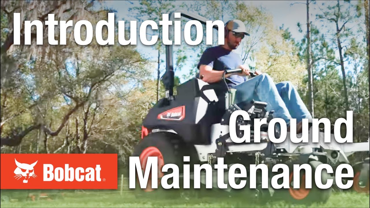 New Bobcat Ground Maintenance Equipment Lineup Bobcat Company Middle