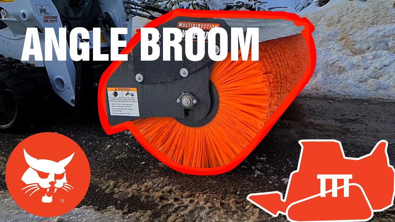 Snow Removal Made Easy Operating the Bobcat Angle Broom Bobcat