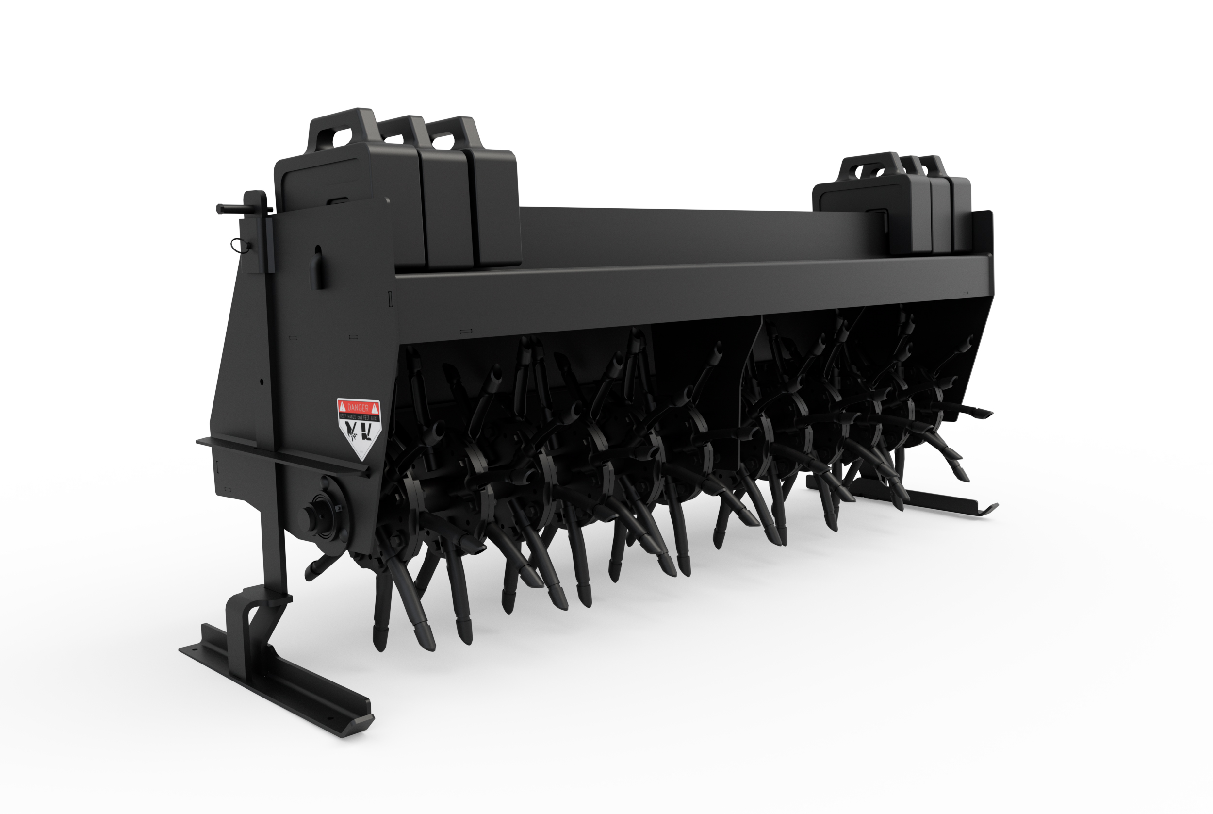 Lawn tractor aerator attachment online