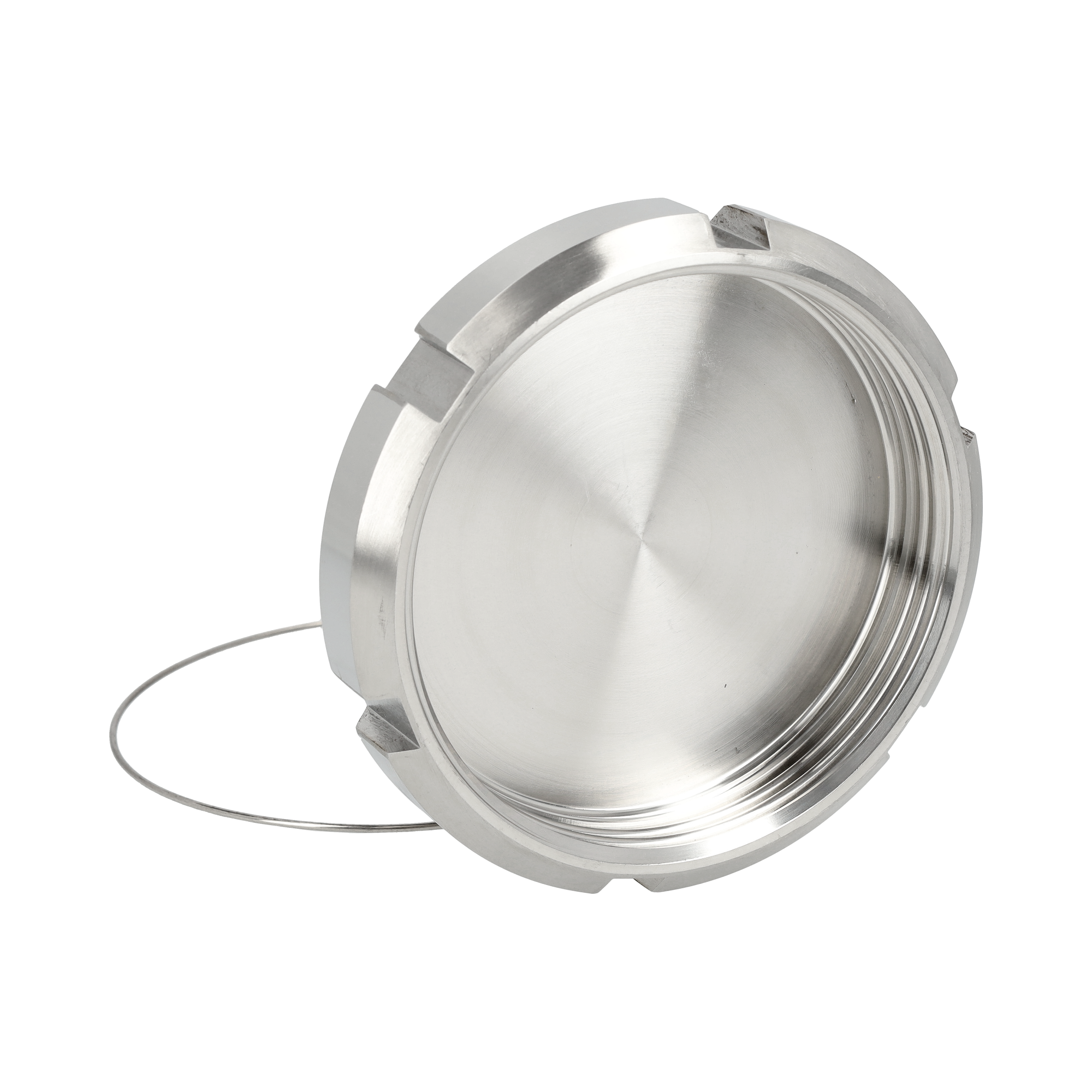 Blindwartel met knop en ketting