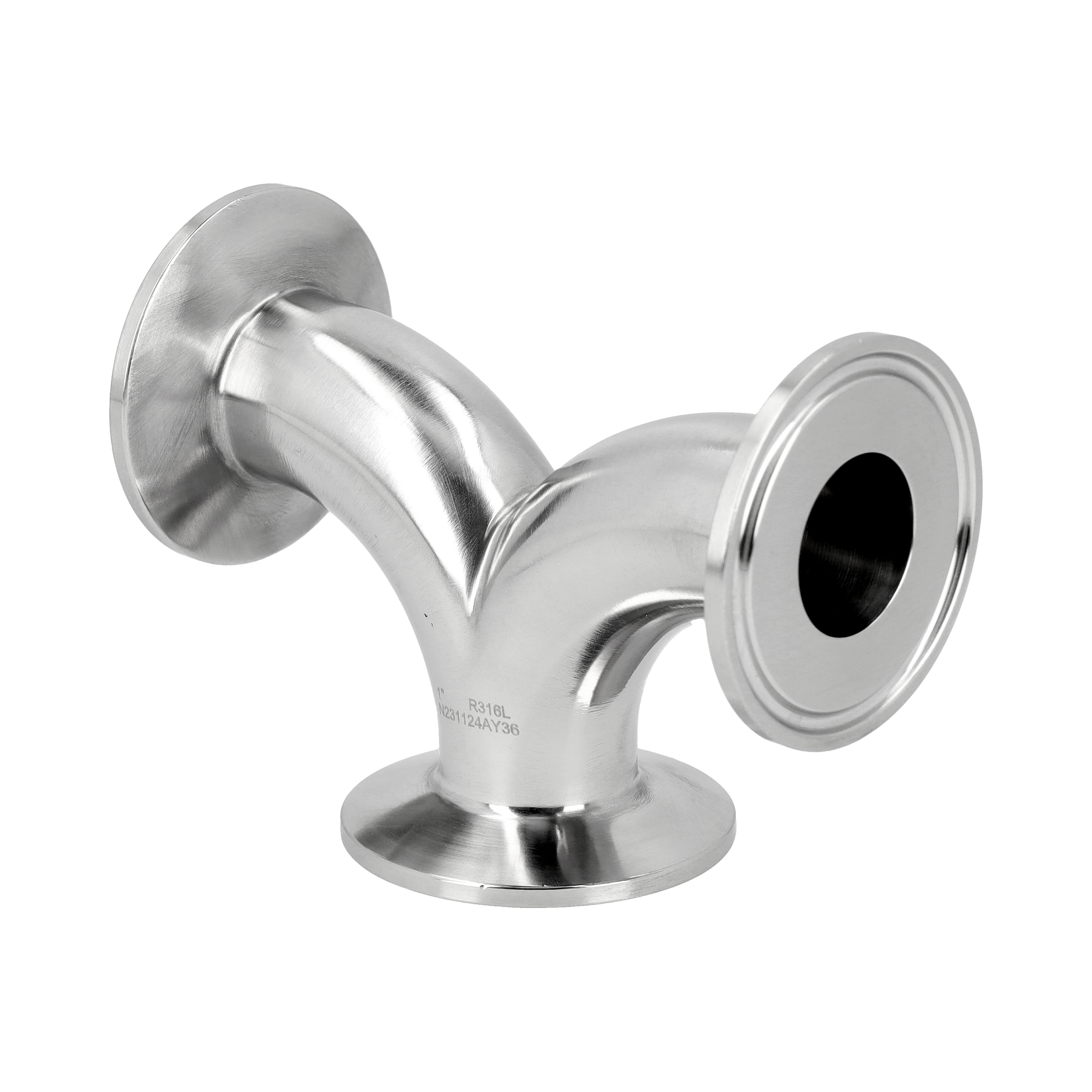 Dubbelstromend T-stuk
