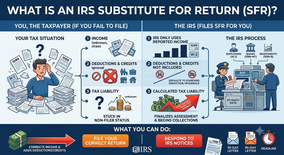 What Is An IRS Substitute For Return(SFR)?