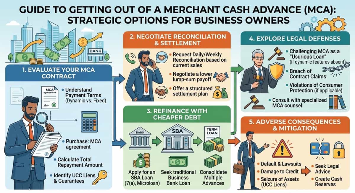 How To Get Out Of A Merchant Cash Advance Loan