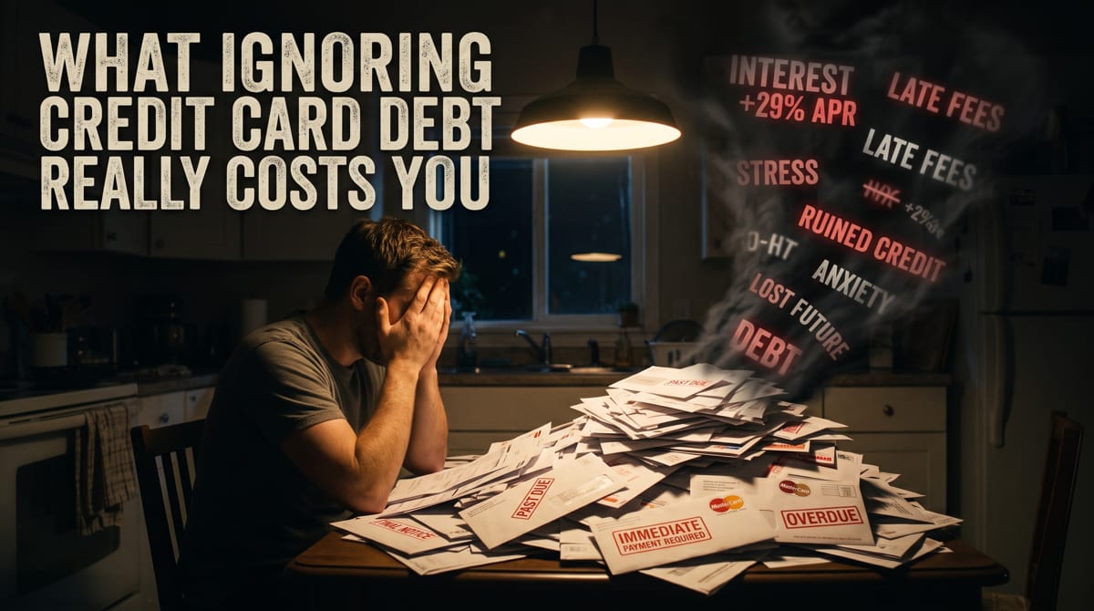 What Ignoring Credit Card Debt Really Costs You
