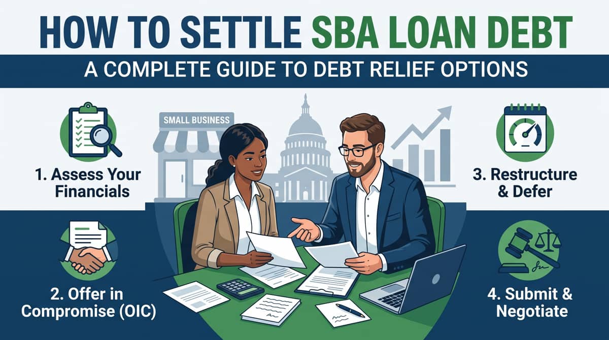 How to Settle SBA Loan Debt: Complete Guide to Debt Relief Options