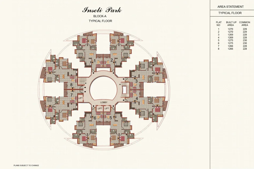 Jains Inseli Park — Floor Plan 2
