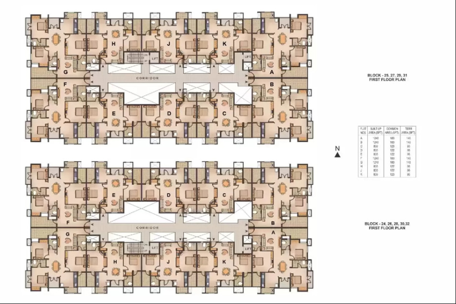 Jains Alpine Meadows — Floor Plan 2