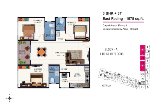 The Lakes Edge — Floor Plan 1