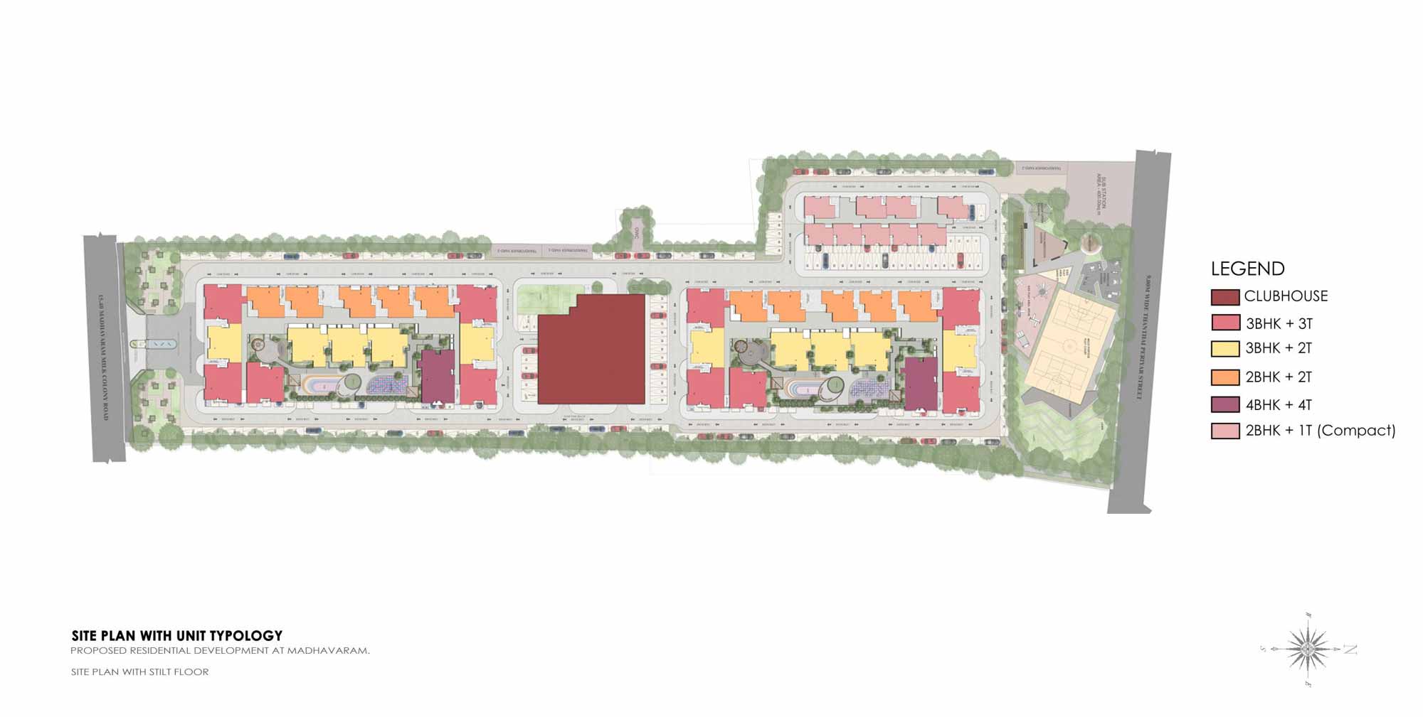 Radiance Solitaire — 17th & 14th Floor Plan