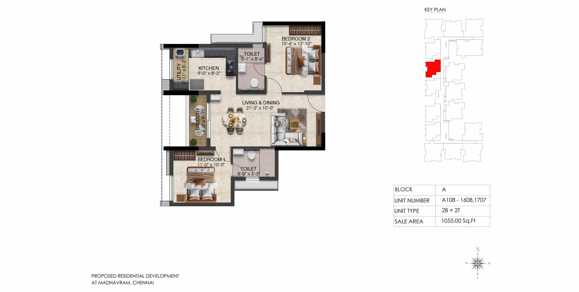 Radiance Solitaire — Floor Plan 2