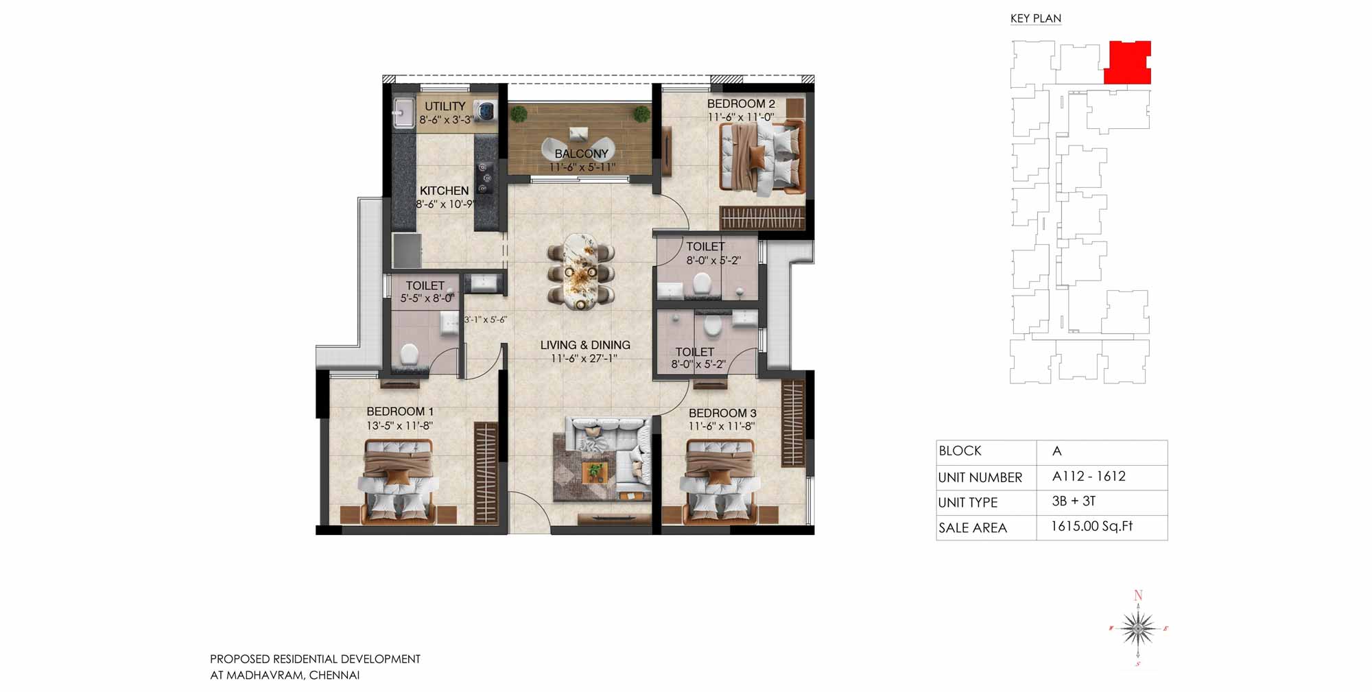 Radiance Solitaire — Floor Plan 4