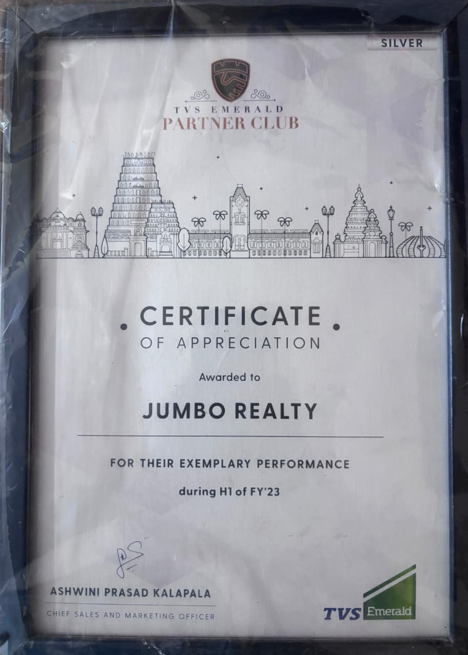Jumbo Realty award 7