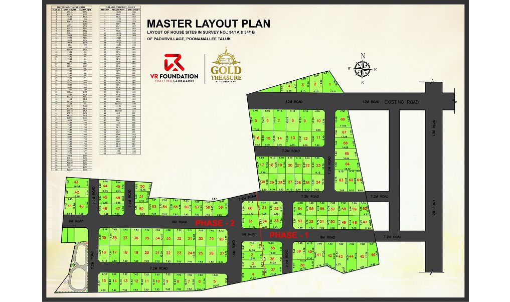 VR Treasure — Master Layout Plan