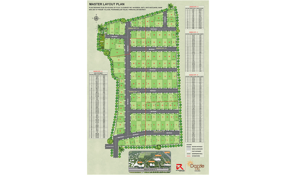 VR Dazzle City — Master Layout Plan