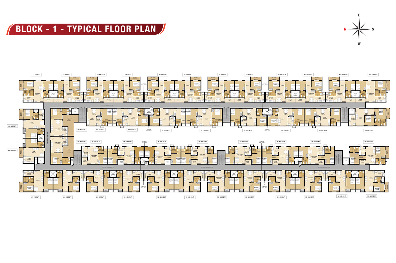 Samanta — Block 1 typical floor plan (part 2)