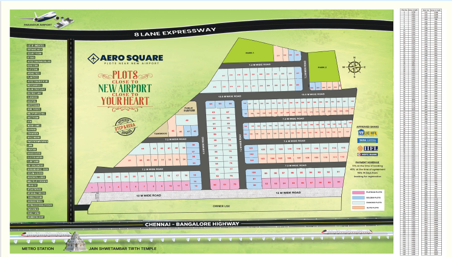Aero Square — Layout plan