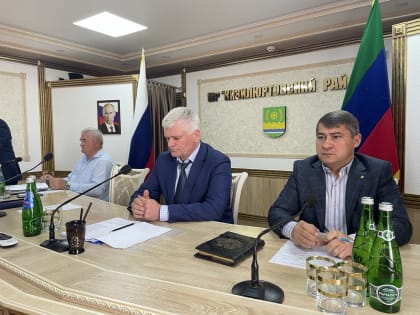 Заседание санитарно-противоэпидемической комиссии прошло в Кизилюртовском районе