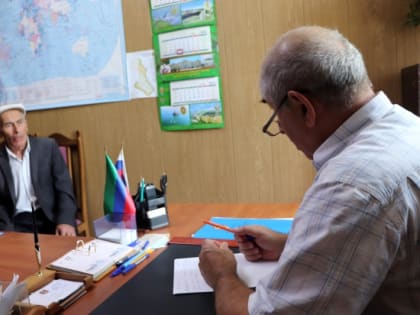 Прием граждан по личным вопросам состоялся в Докузпаринском районе