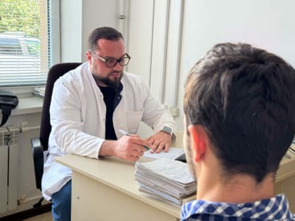 Медицинская помощь для более чем 100 человек в ходе выездного приема