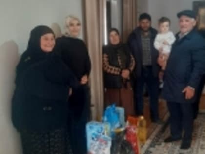 Коллектив Килятлинской школы оказал помощь семье участника СВО Гаджимагомеда Шапиева