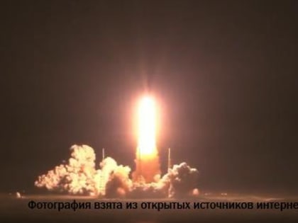 NASA отправило космический корабль «Орион» к Луне