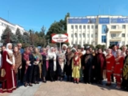 Представители Гумбета приняли участие в фестивале народов Дагестана «ZA Единство»