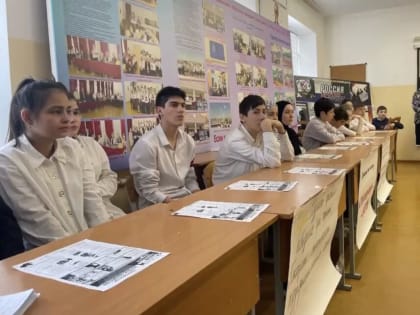 Акция «Вместе- мы сила! Вместе против террора!» прошла в Новолакском районе