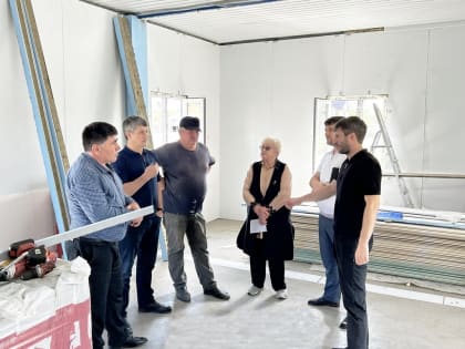 В рамках «Народной программы» «ЕР» в Тарумовском районе возводятся модульные ФАПы