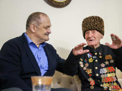 101 год сегодня исполняется человеку, которым гордится весь Дагестан – Герою России, ветерану Великой Отечественной войны Ибрагим-Паше Садыкову!