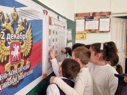В школах Новолакского района прошли мероприятия ко Дню Конституции РФ