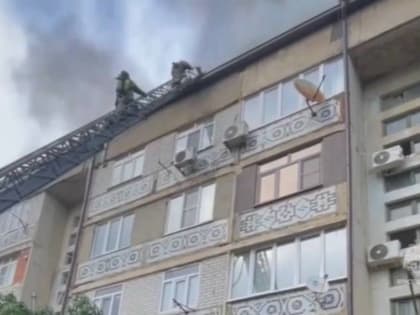 Фонд капремонта Дагестана разъяснил ситуацию со сгоревшей кровлей в многоэтажке Дербента