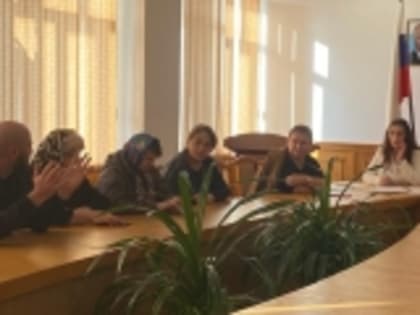Очередное заседание Комиссии по делам несовершеннолетних и защите их прав прошло на территории переселения Новолакского района