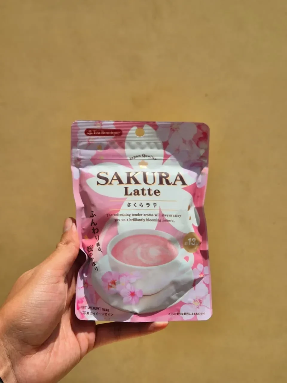Sakura latte