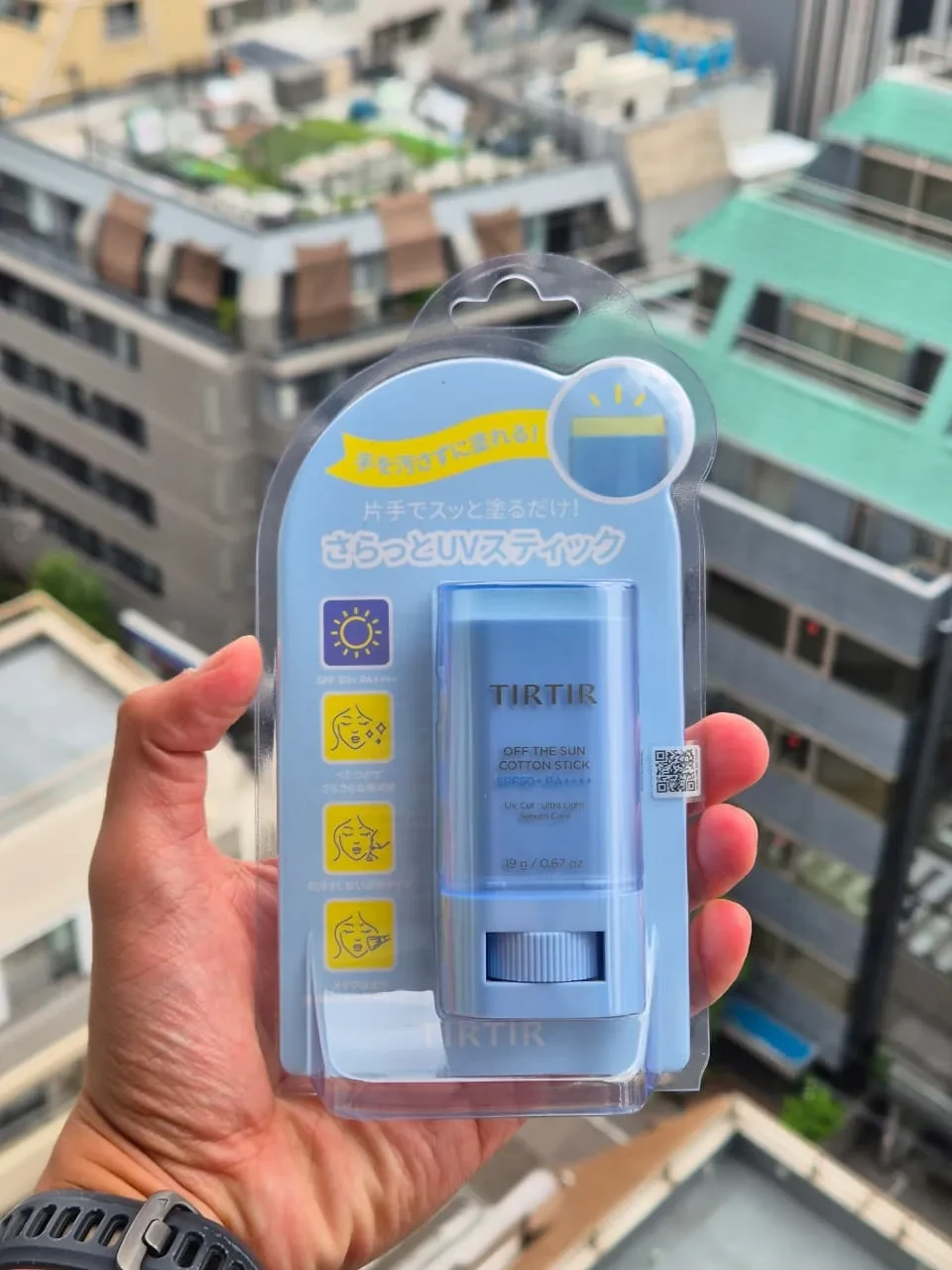 TIRTIR "Cotton Stick" protector en barra
