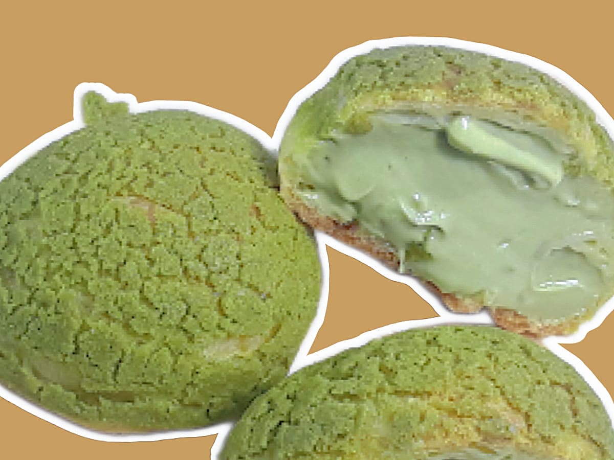 Bánh Su Kem Matcha Nhật Bản