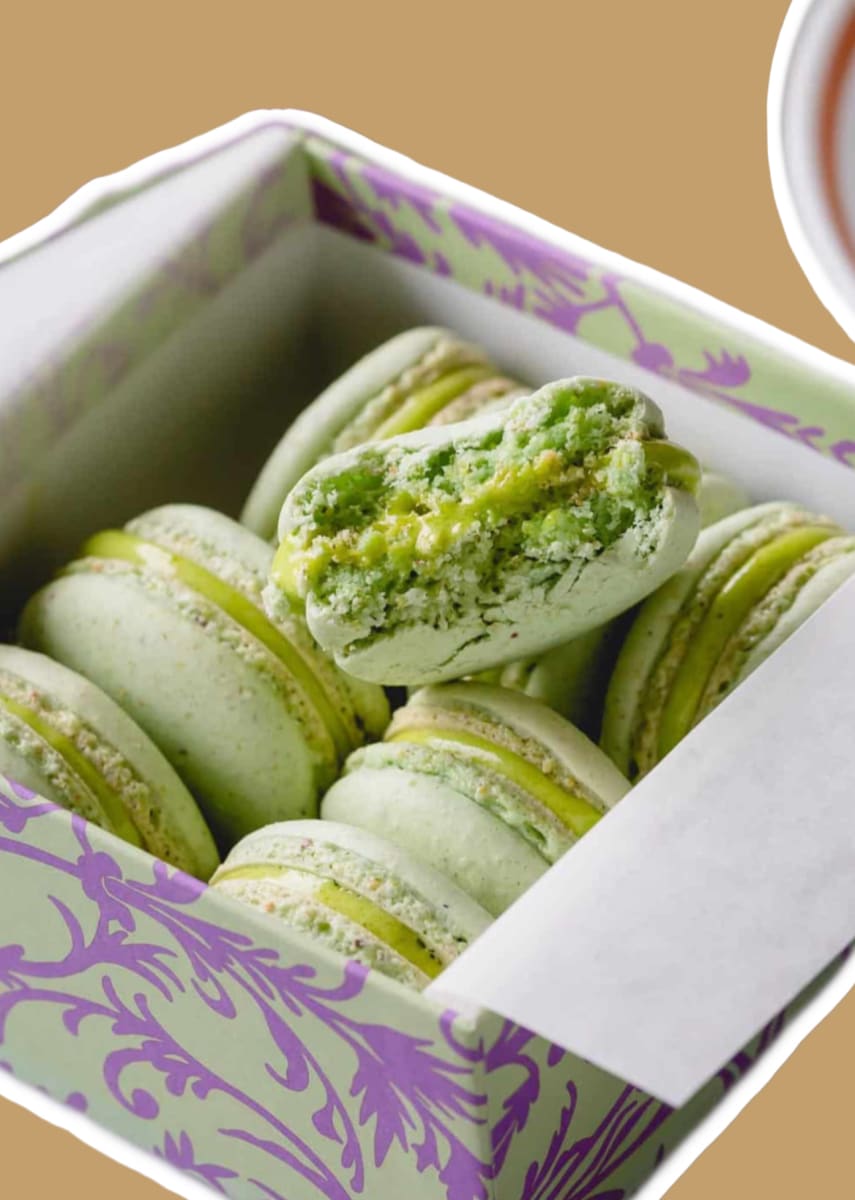 Macaron Pistachio Sicilia