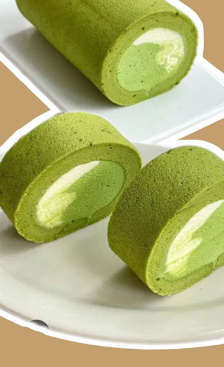 Matcha roll góc 3