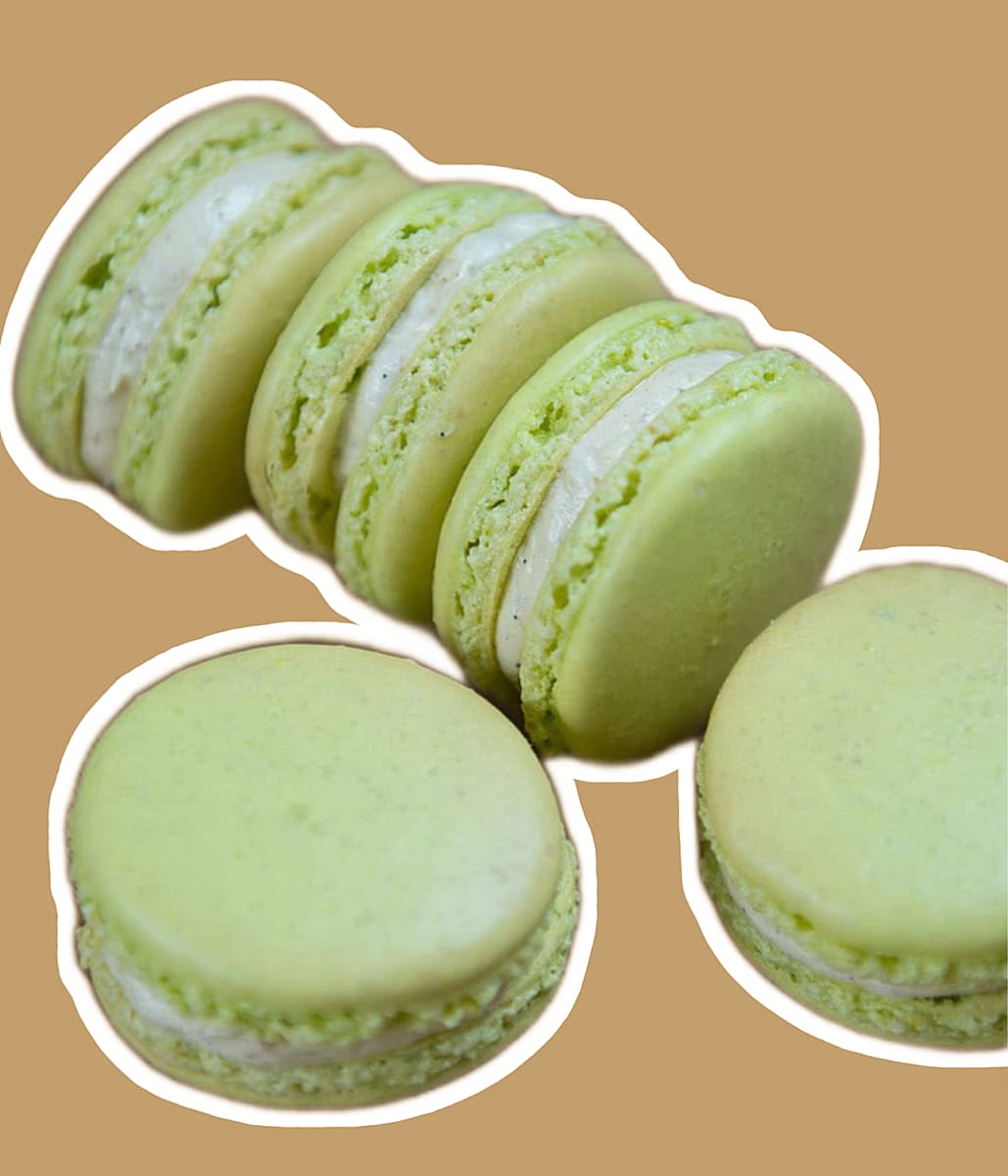 Macaron pistachio