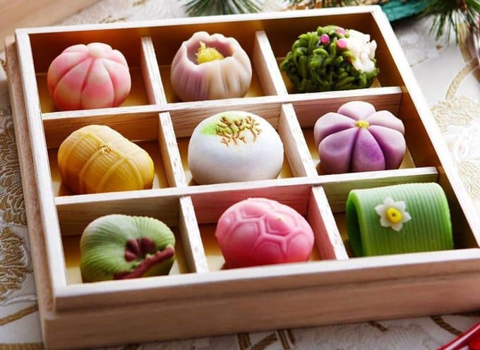 Nghệ thuật wagashi Nhật Bản