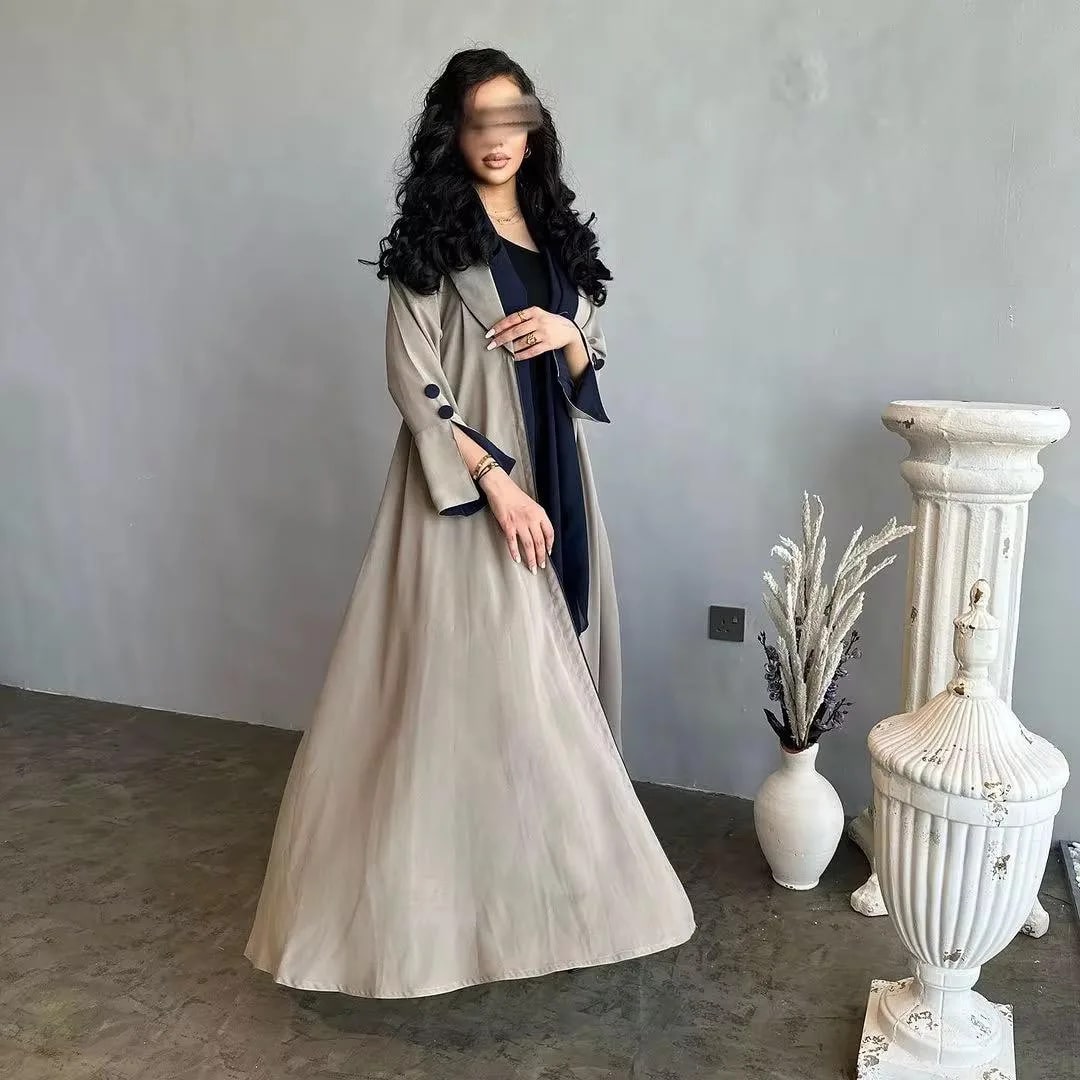 ABAYA DE LUXE - BEIGE, ABAYA DUBAI - 1